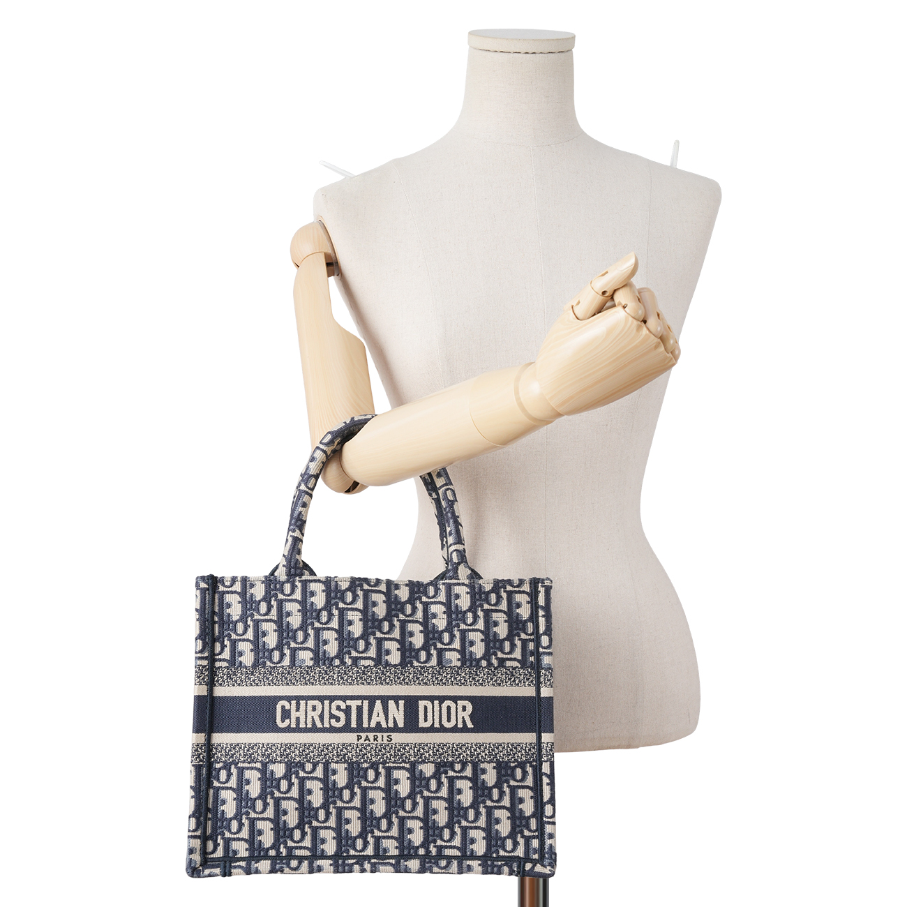 CHRISTIAN DIOR(USED)디올 오블리크 북토트 스몰